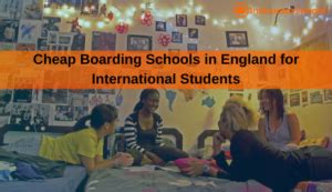 are there any cheap boarding schools in england